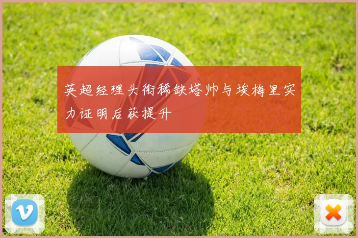 英超经理头衔稀缺塔帅与埃梅里实力证明后获提升